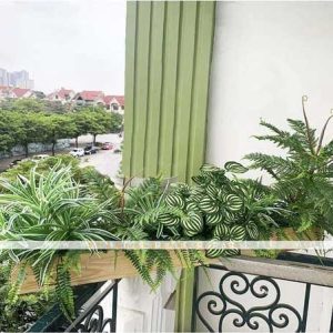 Bồn Cây Dương Xỉ Giả Trang Trí Cửa Hàng, Studio, Tiệm Quán, Văn Phòng, Nhà Cửa – Dài 1m4
