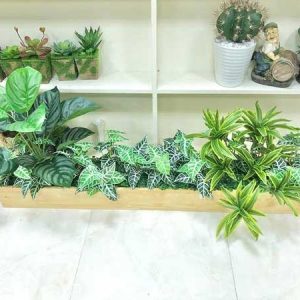 Bồn Cây Tiểu Cảnh Giả Dài 1m2 Trang Trí Đẹp, Gọn, Sang