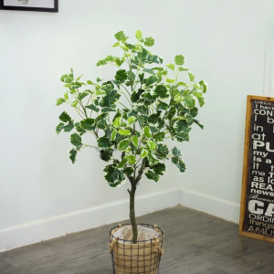 Cây Cẩm Thạch Giả Trang Trí Cửa Hàng, Studio, Tiệm Quán, Văn Phòng, Nhà Cửa – Cao 1m1