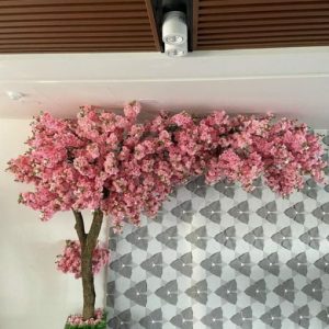 Cây Đào Giả Cao 2m6 - Trang Trí Cửa Hàng, Studio, Tiệm Quán, Văn Phòng, Nhà Cửa