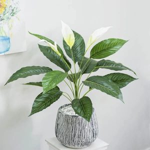 Cây Lan Ý Giả Cao 70cm Trang Trí Cửa Hàng, Studio, Tiệm Quán, Văn Phòng, Nhà Cửa