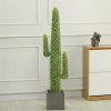 Cây Xương Rồng Giả Cao 1m45 - Trang Trí Cửa Hàng, Studio, Tiệm Quán, Văn Phòng, Nhà Cửa