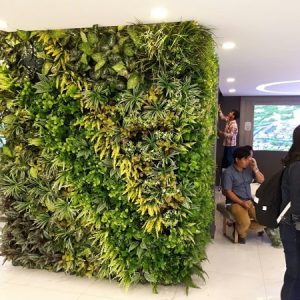 Tường Cây Giả Trang Trí Cửa Hàng, Studio, Tiệm Quán, Văn Phòng, Nhà Cửa