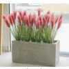 Bồn Cỏ Lau Sậy Hồng Tím Giả Trang Trí Cửa Hàng, Studio, Tiệm Quán, Văn Phòng, Nhà Cửa – Cao 1m1