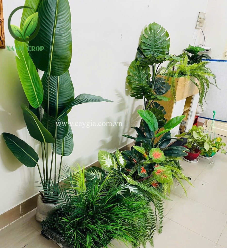 Thi công tiểu cảnh cây giả khoảng bao nhiêu tiền/m²?