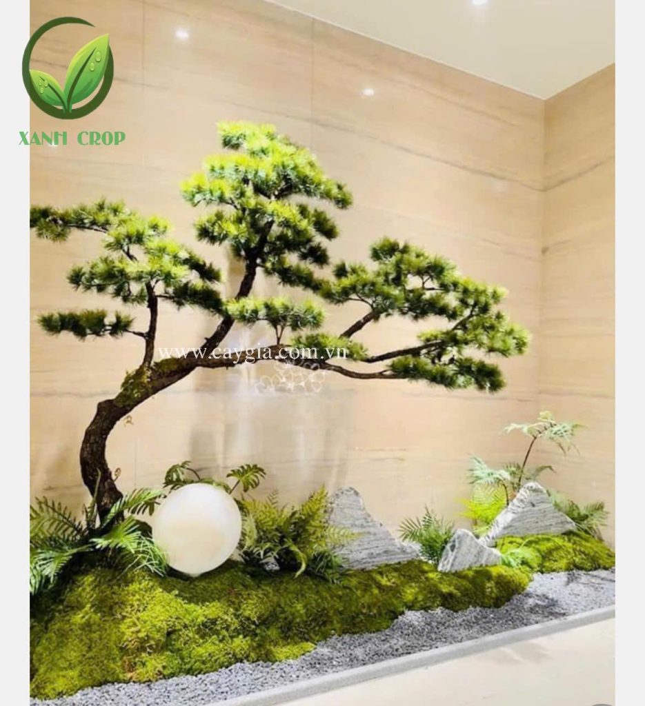 Quy trình đặt lịch & liên hệ thi công tiểu cảnh cây giả