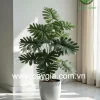 Chậu cây giả 18 lá xẻ