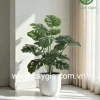 Chậu cây giả lá rách 18 lá